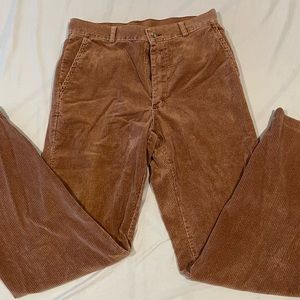 hazel brown corduroy pants
